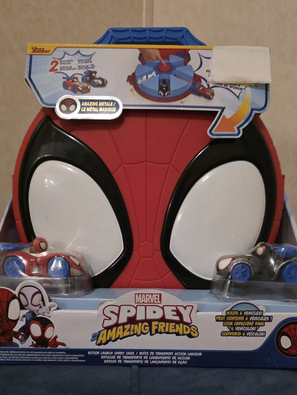 Marvel Spidey Amazing Friends Playset - Red, Black, White, Blue